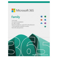 Microsoft 365 Family 32-bit/x64 1 Year  - All Languages ESD