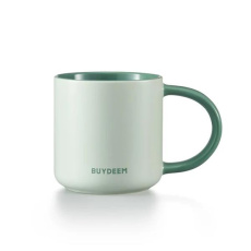 BUYDEEM Keramický hrnček 300 ml, model CD1018, farba zelená BUYDEEM Keramický hrnček 300 ml, model CD1018, farba zelená