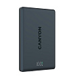 Canyon OnPower 500, Powerbank, 5.000 mAh, MagSafe, 20W USB-C, 15W Bezdrôtové nabíjanie, displej, čierna