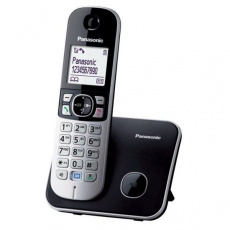 Panasonic KX-TG6811FXB telefon bezsnurovy DECT / cierny 1x