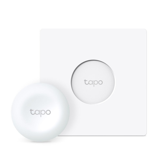 TP-LINK "Smart Remote Dimmer SwitchSPEC: 868 MHz, battery powered(1*CR2032), EU/UK wall plateFeature: Tapo smart app,