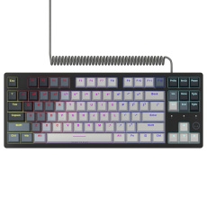 Lorgar Azar 514 TKL, kompaktná mechanická herná klávesnica, US layout, biela Lorgar Azar 514 TKL, kompaktná mechanická herná klávesnica, US layout, biela