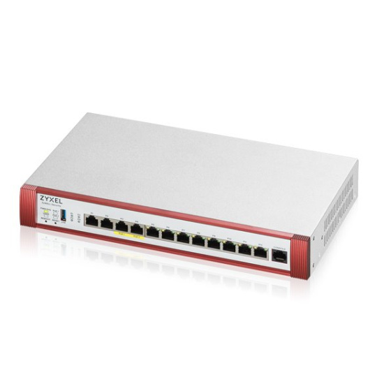 USG FLEX500 H Series, User-definable ports with 2*2.5G, 2*2.5G( PoE+) & 8*1G, 1*USB (device only)