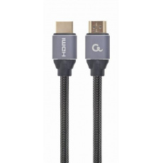 Gembird kábel HDMI High speed (M - M), séria Premium, Ethernet, pozlátené konektory, 10 m