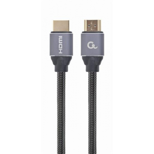 Gembird kábel HDMI High speed (M - M), séria Premium, Ethernet, pozlátené konektory, 10 m