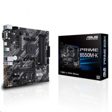 ASUS PRIME B550M-K soc.AM4 B550 DDR4 mATX M.2 D-Sub DVI HDMI