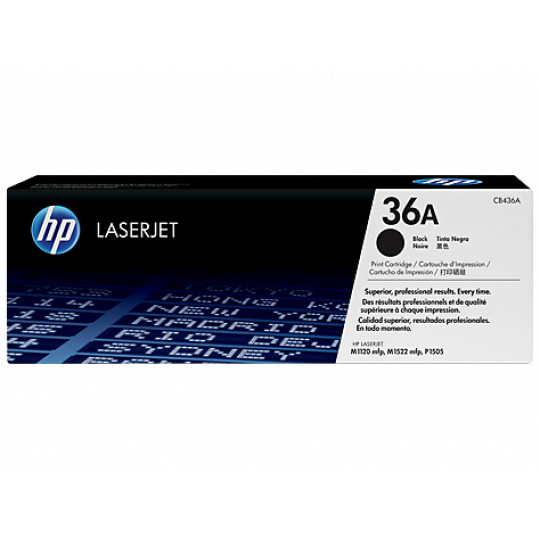 HP Toner cartridge, black pre LJ P1505, M1120, M1522, 2000 str.