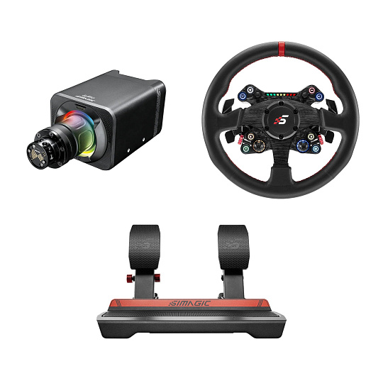 SIMAGIC Alpha EVO Sport 9Nm + NEO X 330R + P700 Bundle SIMAGIC Alpha EVO Sport 9Nm + NEO X 330R + P700 Bundle