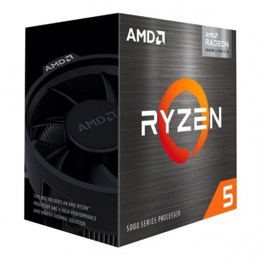 AMD, Ryzen 5 5600, Processor BOX, soc. AM4, 65W, s Wraith Stealth chladičom