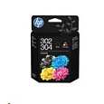 HP 302/304 Tri-color/Black Ink Crtg 2-Pk
