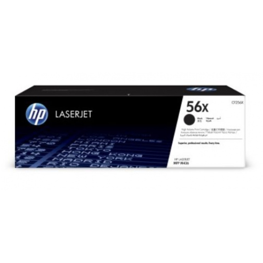 HP Originálna čierna tonerová kazeta HP 56X LaserJet s vysokou výťažnosťou (12 300 strán )