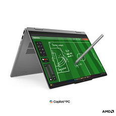 Lenovo IP 5 2in1 14AGP11, Ryzen AI 5 430, 14.0˝ 1920x1200 WUXGA/Touch, UMA, 16GB, SSD 512GB, W11H, šedý, 2y CI, bez AC
