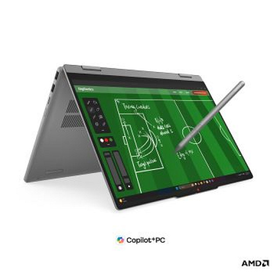 Lenovo IP 5 2in1 14AGP11, Ryzen AI 5 430, 14.0˝ 1920x1200 WUXGA/Touch, UMA, 16GB, SSD 512GB, W11H, šedý, 2y CI, bez AC