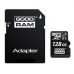 128 GB . microSDHC card GOODRAM Class 10 UHS I + adapter