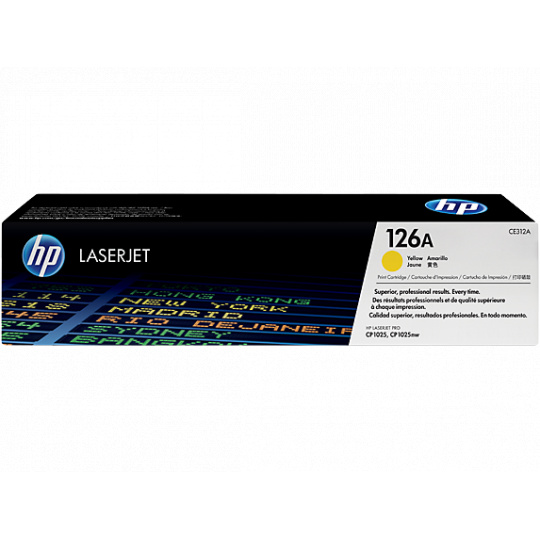 HP toner yellow HP126