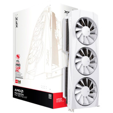 XFX Quicksilver AMD Radeon RX 9070XT White Magnetic Air Edition with 16GB GDDR6 HDMI 3xDP, AMD RDNA 4 XFX Quicksilver AMD Radeon RX 9070XT White Magnetic Air Edition with 16GB GDDR6 HDMI 3xDP, AMD RDNA 4