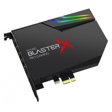 Creative Sound BlasterX AE-5 Plus herná zvuková karta Hi-Res, DAC prevodník, s osvetlením RGB, PCI-e interná