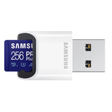 256 GB . SDXC karta Samsung PRO Plus Class 10 + čítačka