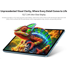 Blackview MEGA 5 SET LTE 12.2" FHD 2400x1600 120Hz 8GB+256GB MT Dimensity 7300 Octa-core 2.2GHz Cam 13MP/16MP, modrý Blackview MEGA 5 SET LTE 12.2" FHD 2400x1600 120Hz 8GB+256GB MT Dimensity 7300 Octa-core 2.2GHz Cam 13MP/16MP, modrý