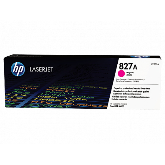 HP Purpurová tonerová kazeta HP827A LaserJet
