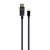 Gembird kábel Mini DisplayPort (M) na DisplayPort (M), 4K/30Hz, 1.8 m, čierny