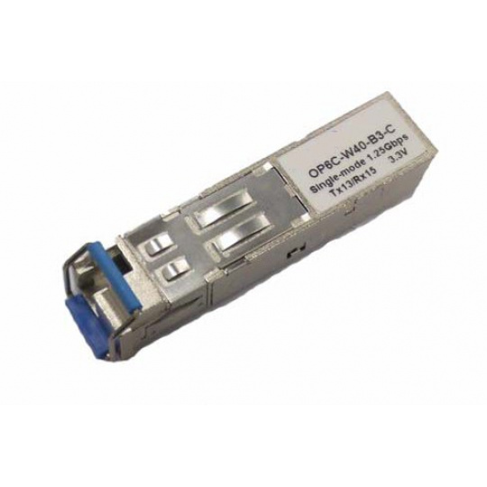 Mini-GBIC modul (SFP), 1000Base-BX10, WDM singlemode do 10km, LC, Tx 1550,Rx 1310, cisco comp.