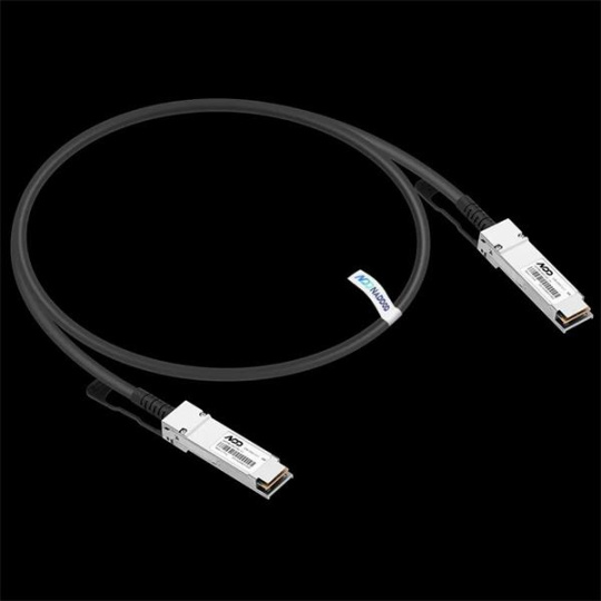 NVIDIA DGX Spark personal AI Supercomputer Double stack bundle cable, QSFP - QSFP, 0.5m, 34 AWG NVIDIA DGX Spark personal AI Supercomputer Double stack bundle cable, QSFP - QSFP, 0.5m, 34 AWG