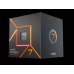 AMD CPU Desktop Ryzen 7 8C/16T 7700 (5.3GHz Max, 40MB,65W,AM5) box, with Radeon Graphics and Wraith Prism Cooler