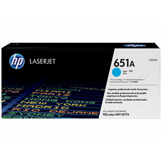 Toner HP 651A cyan