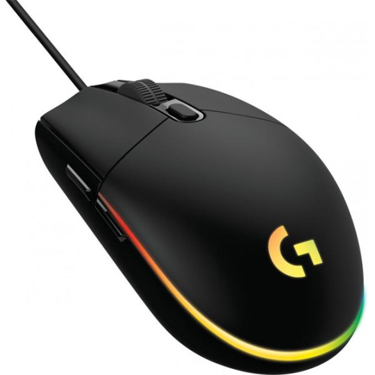 Logitech® G102 2nd Gen LIGHTSYNC Gaming Mouse - BLACK - USB - N/A - EER