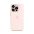 Apple iPhone 15 Pro Silicone Case with MagSafe - Light Pink
