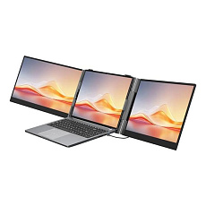 Portable monitor Blackview DCM6Pro Dual Screen 14inch 1920x1080 16:9 LCD 60Hz IPS 178 USB-C 3.1x3, sivo čierny Portable monitor Blackview DCM6Pro Dual Screen 14inch 1920x1080 16:9 LCD 60Hz IPS 178 USB-C 3.1x3, sivo čierny