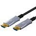 Kábel HDMI M/M 10m, Ultra High Speed+Eth, 8K@60Hz, HDMI 2.1, čierny, jednosmerný, aktívny, optický