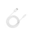 Canyon MFI-12, 2m PVC kábel Lightning/USB, 5V/2.4A, MFI schválený Apple, biely