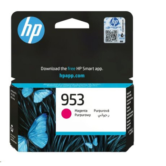 F6U13AE Purpurová atramentová náplň HP 953 F6U13AE Purpurová atramentová náplň HP 953