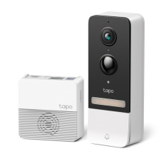 TP-LINK "Smart Video Doorbell Camera Kit1 × Tapo D230, 1 × Tapo H200SPEC: 2K 5MP (2560x1920), 2.4 GHz, 5200mAh recharg