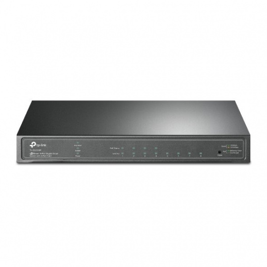 TP-LINK "JetStream™ 8-Port Gigabit Smart Switch with 4-Port PoE+PORT: 4× Gigabit PoE+ PortsSPEC: 802.3at/af, 62 W PoE