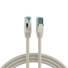 EFB S/FTP Patchkábel LSOH 30m, cat.6a, sivý Cu