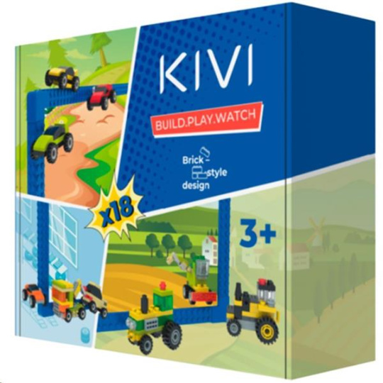 SADA Kociek pre KIVI KIDSTV, 18 autičiek