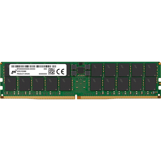 MICRON DDR5 RDIMM 64GB 2Rx4 6400 CL52 (16Gbit) (Tray) MICRON DDR5 RDIMM 64GB 2Rx4 6400 CL52 (16Gbit) (Tray)