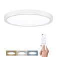 Solight LED osvětlení s dálkovým ovladačem Estela White, 60W, 4500lm, 50cm, změna chromatičnosti, stmívatelné