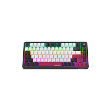 Lorgar KBA4175BK, mechanická herná klávesnica, 82 klávesov, Toxic Purple Switch, Hot-Swap, RGB, USB-C