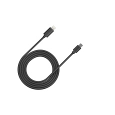 Canyon CFI-12, 2m kábel Lightning/USB-C, bez Apple certifikácie MFi, čierny