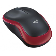 Logitech® M185 Wireless Mouse - RED - 2.4GHZ - EER2