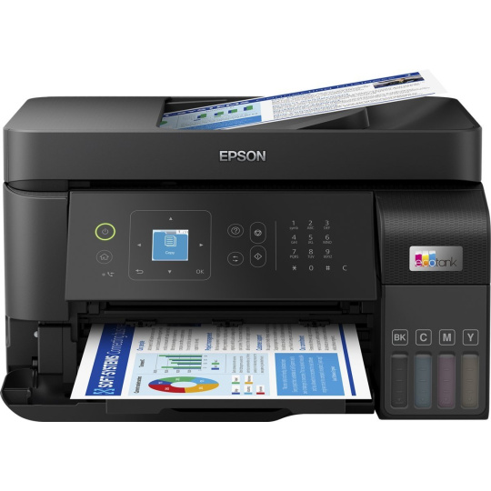 Epson L5590 A4, color-tank MFP, Fax, ADF, USB, LAN, WiFi