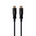 Gembird kábel HDMI High speed (M - M), aktívny, optický (AOC), s Ethernetom, séria Premium, pozlátené konektory, 50 m