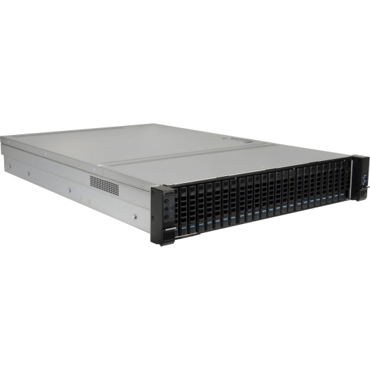 INTER-TECH case storage IPC 2U-2724, rack 2U 24x 2.5" hot-swap bays (SAS3 / SATA / NVMe)