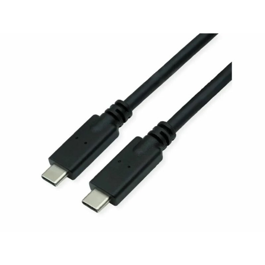 Kábel USB 3.2 Gen 2, CM/CM Typ C 5m, 10Gbps, PD 100w 20V5A, čierny