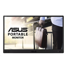 ASUS ZenScreen MB166C 15,6" IPS prenosný USB-C monitor 1920x1080 5ms 250cd čierno-strieborný