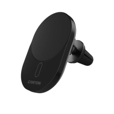 Canyon On Grip 105, bezdrôtová autonabíjačka, magnetické uchytenie mobilu, 15W, 1x USB-C 20W. čierna Canyon On Grip 105, bezdrôtová autonabíjačka, magnetické uchytenie mobilu, 15W, 1x USB-C 20W. čierna